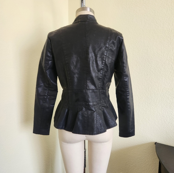 Peplum Moto Jacket - Picture 4 of 5